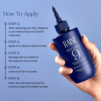 Apply Raise On Cloud 9 Hair Mask for Smooth and Shiny Hair