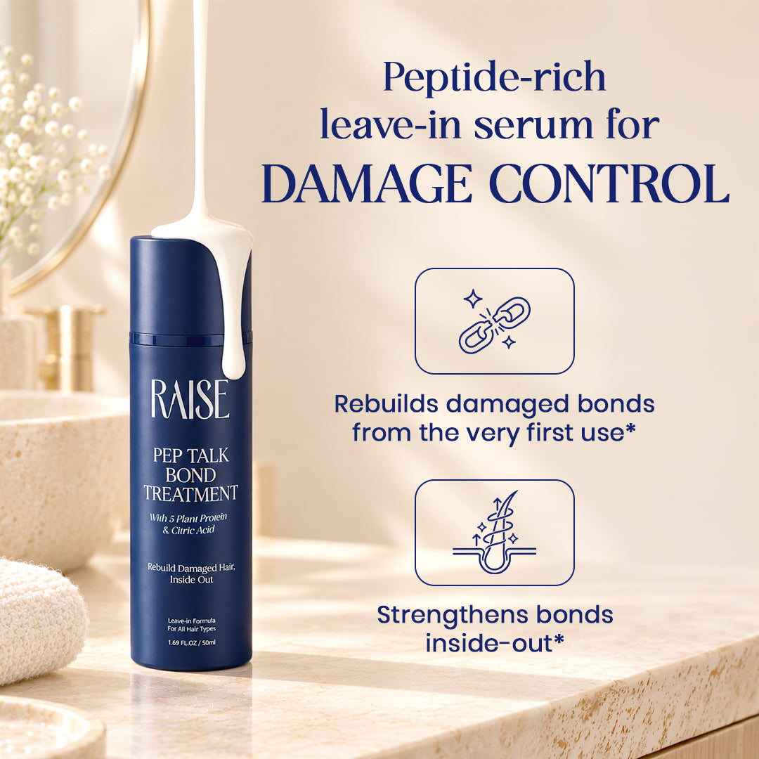 Pep Talk Leave-In Hair Bond Treatment For Damaged & Frizzy Hair (50ml)