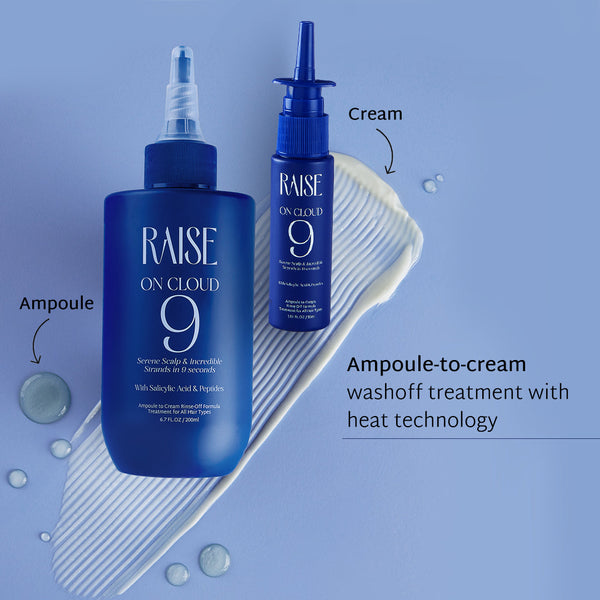 Raise Viral Korean On Cloud 9 Duo | Instant Korean Glass like Shine | Scalp & Strand Magic