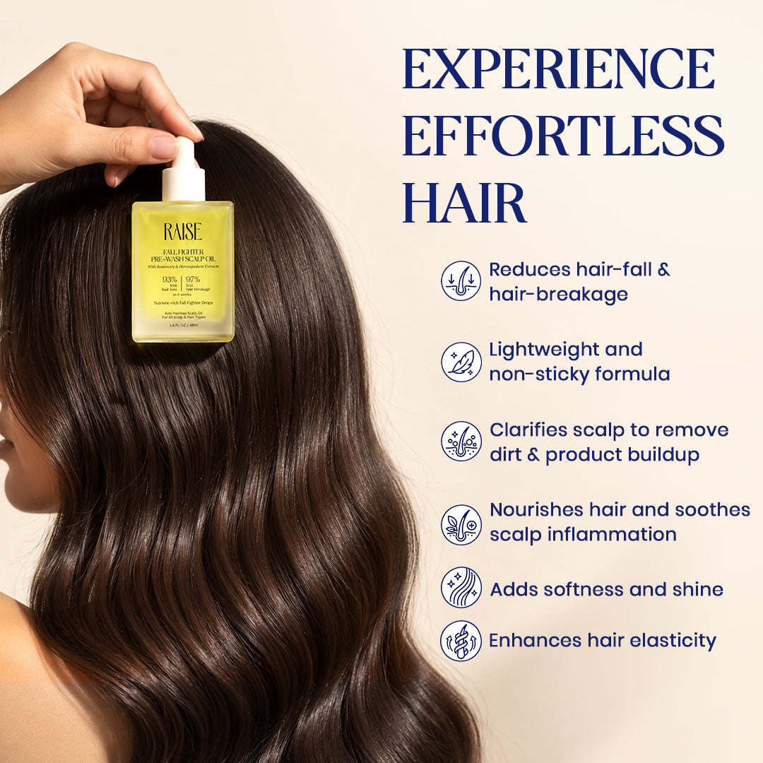 Fall Fighter Pre-Wash Scalp Oil (48ml) | Anti-Hair Loss Scalp Oil