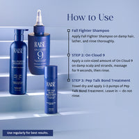 Complete Haircare Kit | Fall Fighter Shampoo + On Cloud 9 Hair Mask + Pep Talk Bond Treatment