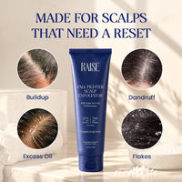 Fall Fighter Scalp Exfoliator | Viral Scalp Detox, Hair Fall & Dandruff Scrub