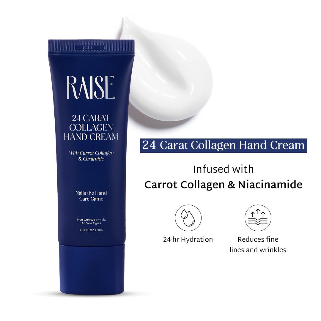 Raise 24 Carat Collagen Hand Cream (30ml)