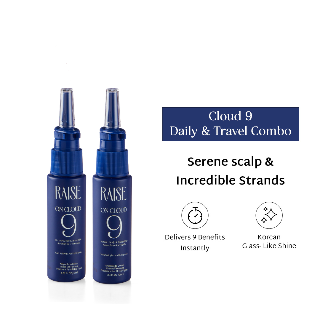 Raise On Cloud 9 - Viral Korean Glass Like Shine | Pack of 2 (30ml)