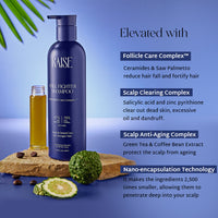 Raise Shampoo with Zinc Pyrithione, Saw Palmetto and Ceramides