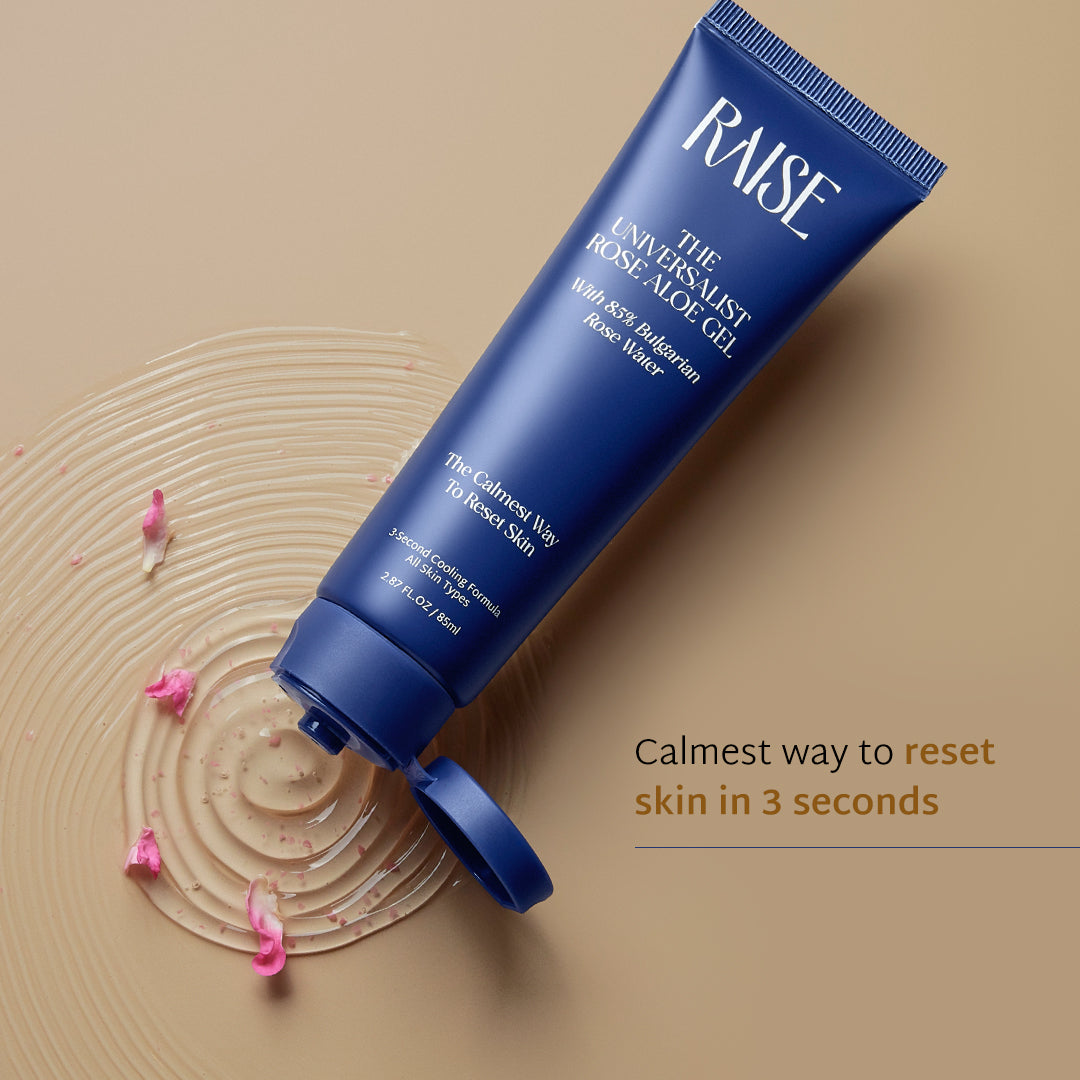 Raise The Universalist Rose Aloe Gel For Skin Soothing 