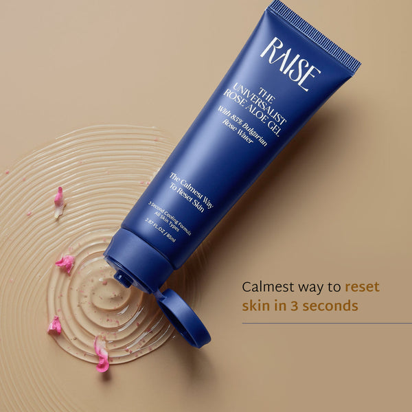 Raise The Universalist Rose Aloe Gel For Skin Soothing 