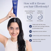 Raise Ultimate Scalp Care Combo| Pre-Wash Scalp Oil & Scalp Exfoliator | Nutrient Rich Silicone Free Oil | Scalp Detox Scrub |