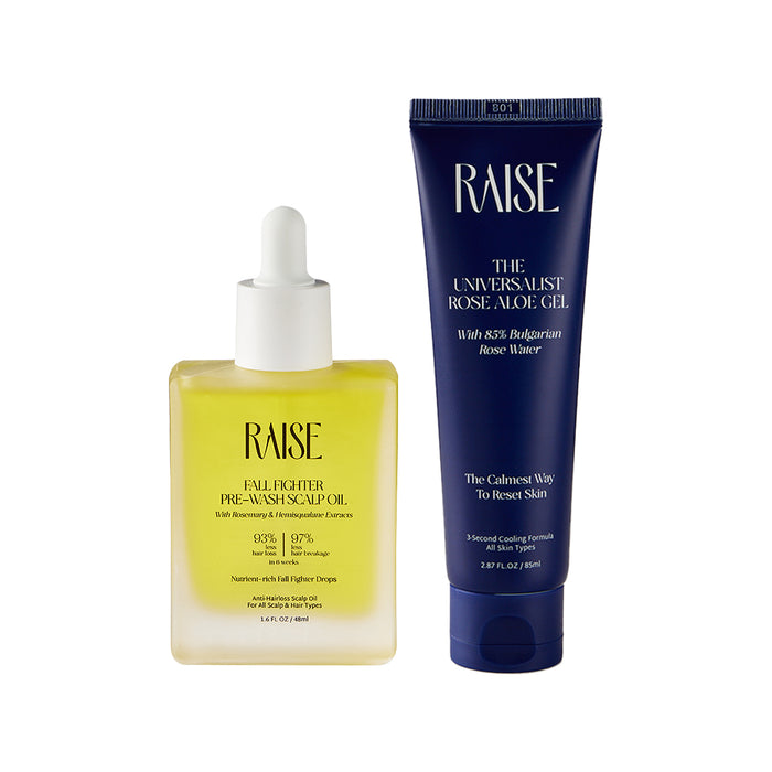 Scalp & Skin Revive Set |  Scalp Oil & Aloe Gel Set