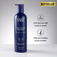 Raise Fall Fighter Shampoo for Hair Fall and Dandruff