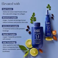 Raise Dandruff Defeaters Kit (150g/280ml/200ml)