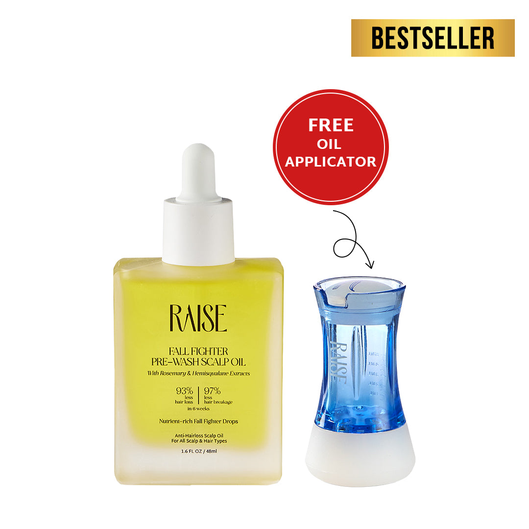 Raise Fall Fighter Pre-Wash Scalp Oil (48ml) | Anti-Hair Loss Scalp Oil
