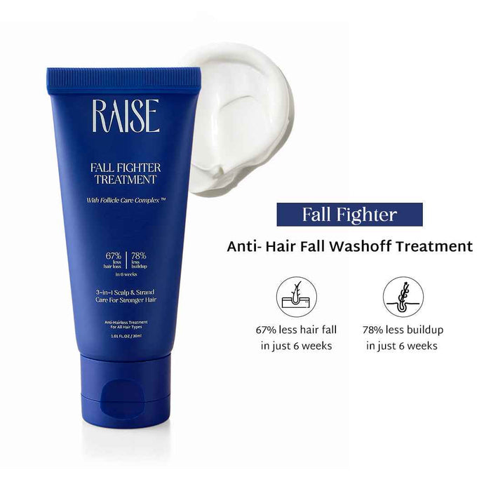 Raise Fall Fighter Treatment For Scalp & Hair Conditioning - Raise